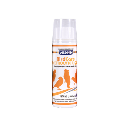  VETSENSE BIRDCARE ELECTROLYTE LIQUID 125ML – Pet Bites Motiv 