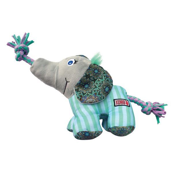 KONG DOG KNOTS CARNIVAL ELEPHANT SML/MED (NKV32)
