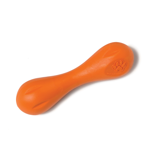 WEST PAW HURLEY TOUGH FETCH TOY - X-SMALL - TANGERINE