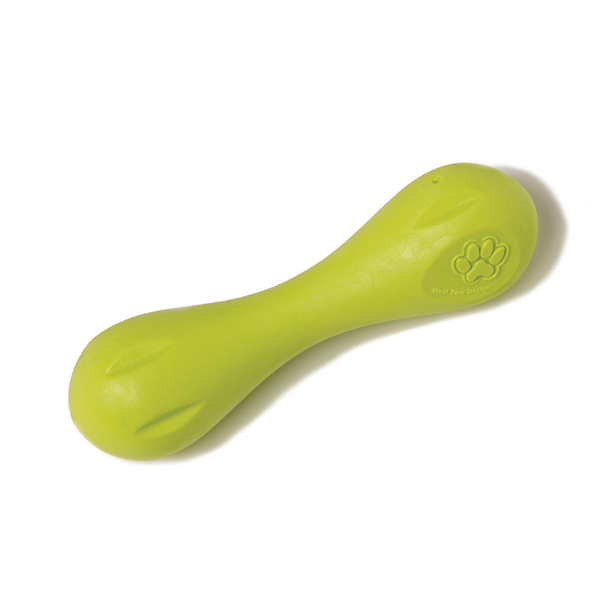 WEST PAW HURLEY TOUGH FETCH TOY - SMALL - GRANNY SMITH