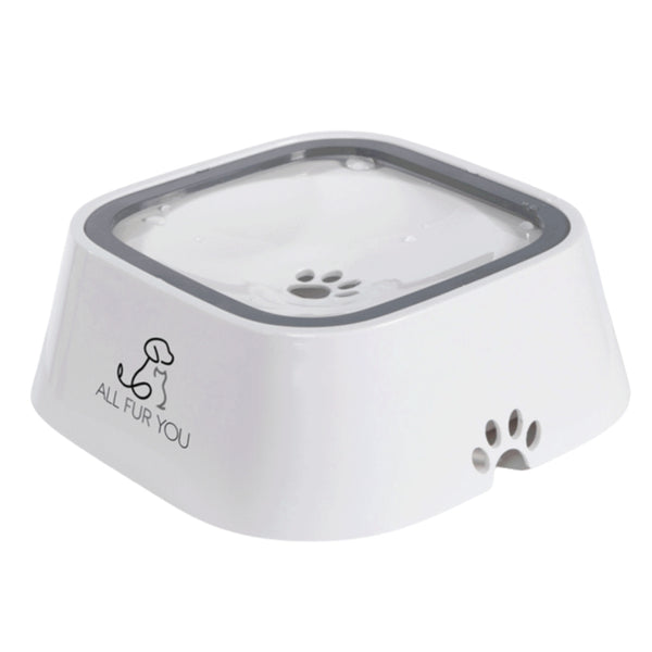 All Fur You Anti Splash Bowl White