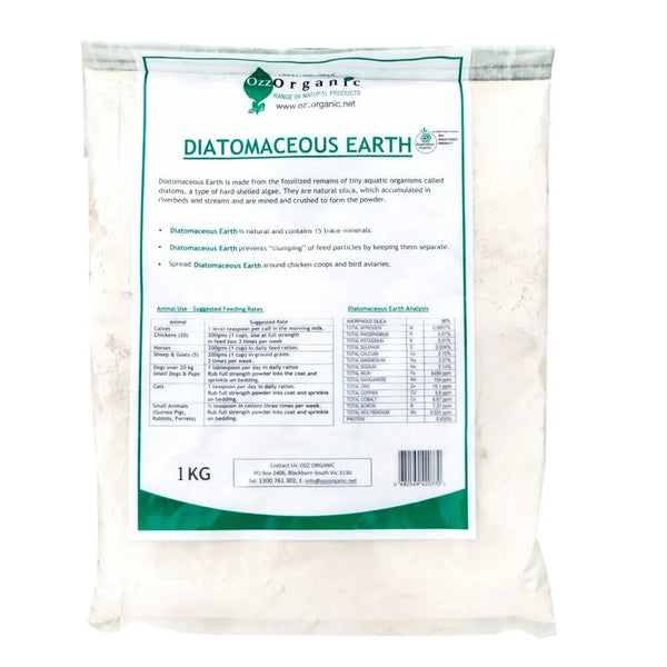 DIATOMACEOUS EARTH 1KG