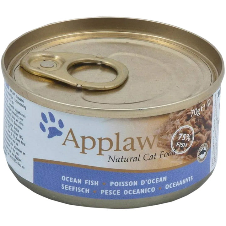APPLAWS CAT TIN OCEAN FISH 70G 24PK (OM24)