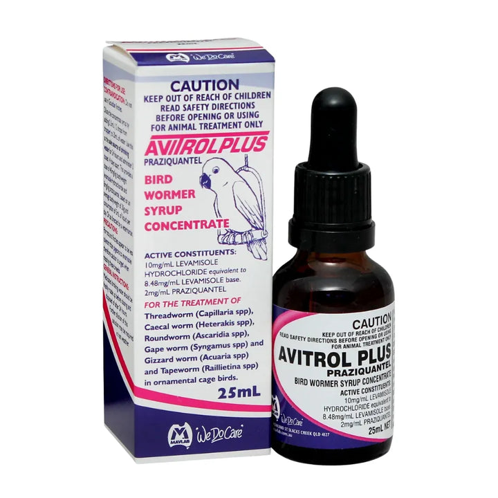 AVITROL PLUS BIRD WORMER SYRUP 100ML – Pet Bites