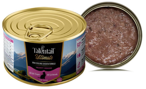 TALENTAIL ULTIMATE NZ CHICKEN CHICKEN MOUSSE 180G X12 (OM12)