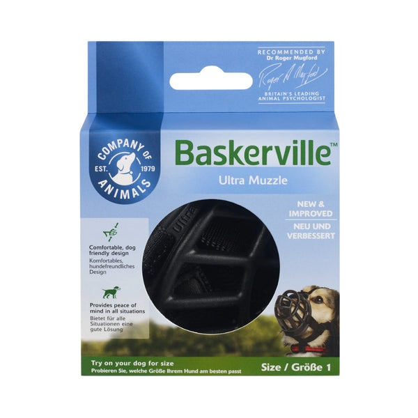 BASKERVILLE ULTRA MUZZLE SZ 1