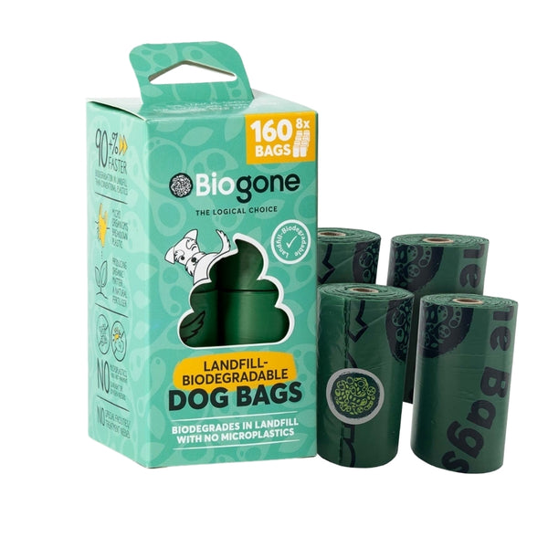 Biogone Biodegradable Bag 8 Rolls (160 Bags)