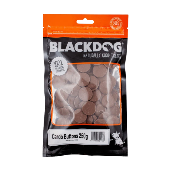 Black Dog Carob Drops 250g