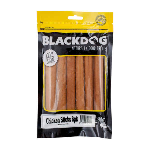 Black Dog Chicken Sticks 6pk