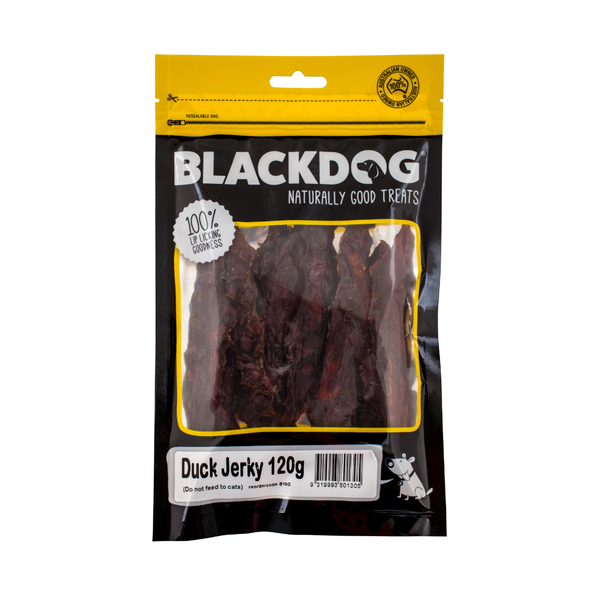 Black Dog Duck Jerky 120g