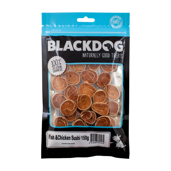 Black Dog Fish Chicken Sushi 150g