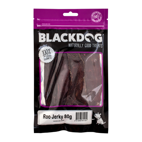 Black Dog Roo Jerky 80g