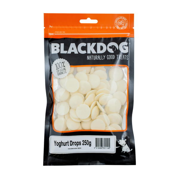 Black Dog Yoghurt Drops 250g
