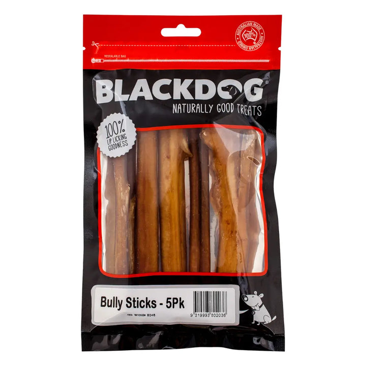 Black Dog Bully Sticks