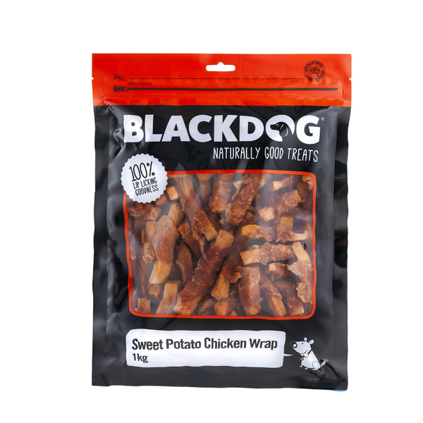 Black Dog Sweet Potato & Chicken Wrap 1kg
