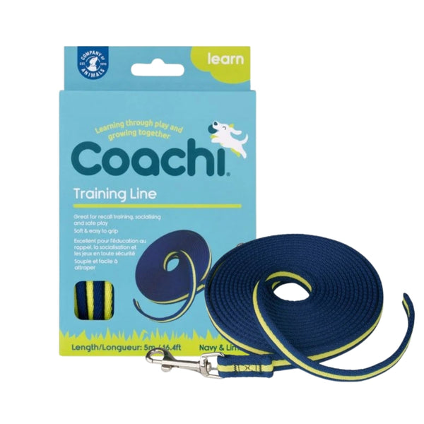 COACHI TRAINING LINE NAVY & LIME 5M