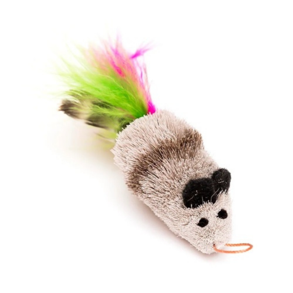 CAT LURES REPLACEMENT - FEATHER MOUSE