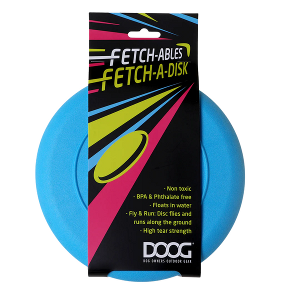 DOOG FETCHABLES FETCH A DISC - BLUE
