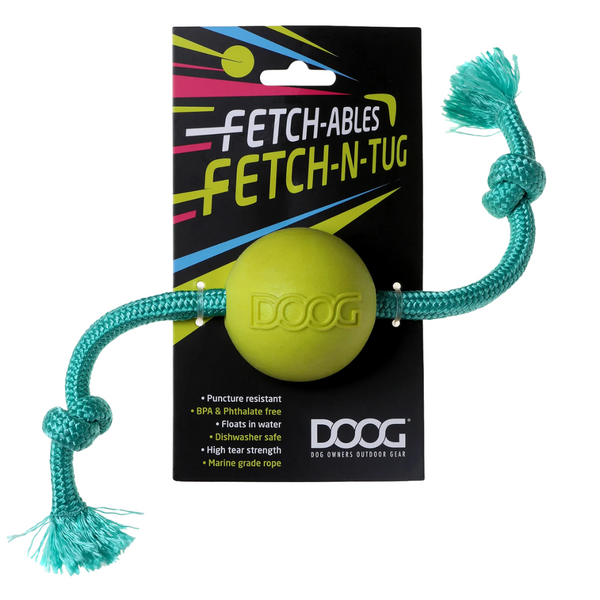 DOOG FETCHABLES FETCH A TUG - YELLOW
