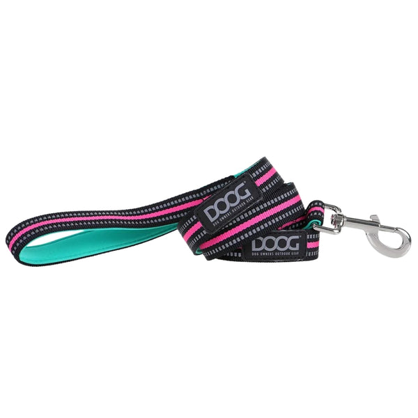 DOOG NEOPRENE DOG LEASH RIN TIN TIN (NEON) - LARGE