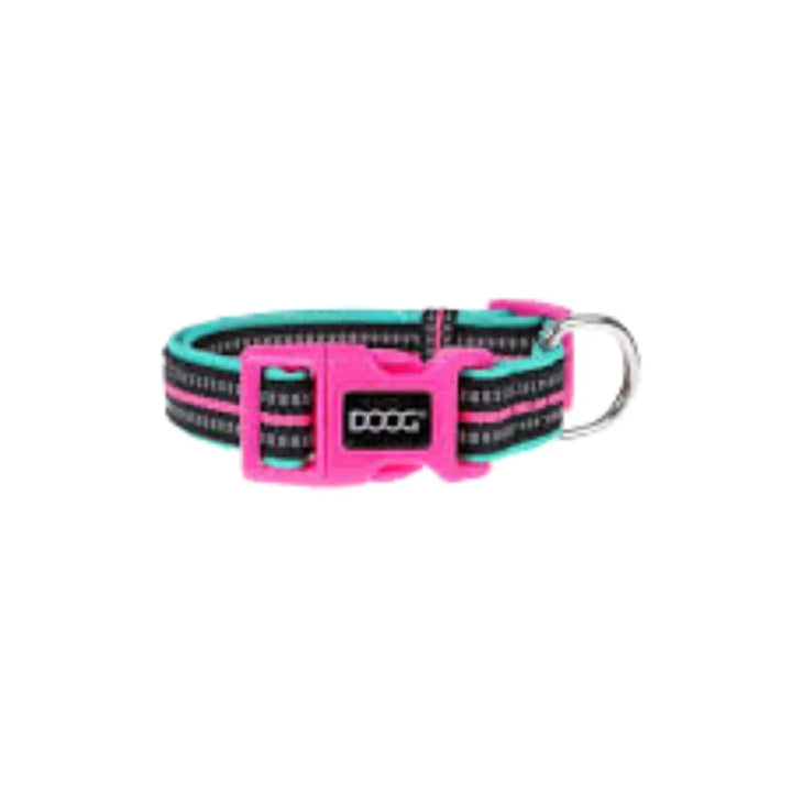 DOOG NEOPRENE DOG LEASH RIN TIN TIN (NEON)