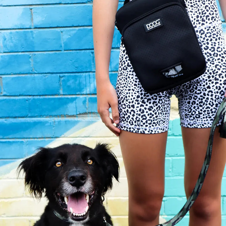 DOOG WALKIE POUCH - NEOSPORT BLACK (NEOPRENE)
