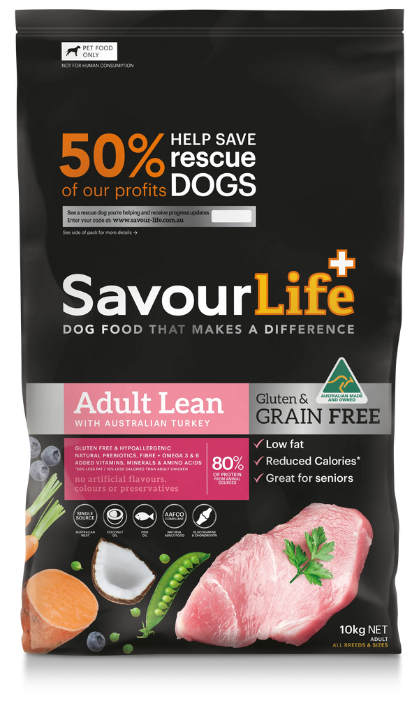 SAVOURLIFE GRAIN-FREE ADULT TURKEY LEAN 2.5KG