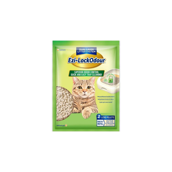 EZI-LOCKODOUR NATURAL MINERAL ZEOLITE PELLETS 2KG
