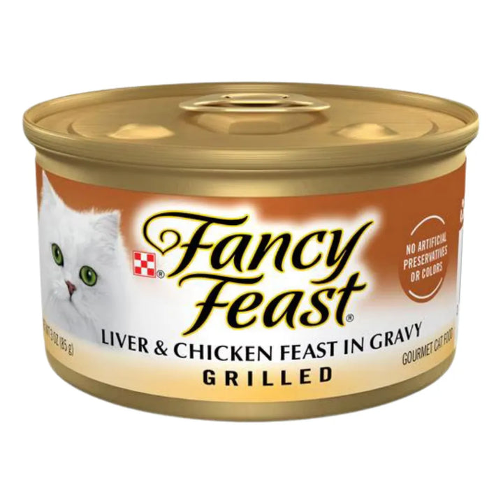 FANCY FEAST GRILLED LIVER & CHICKEN 85G 24PK