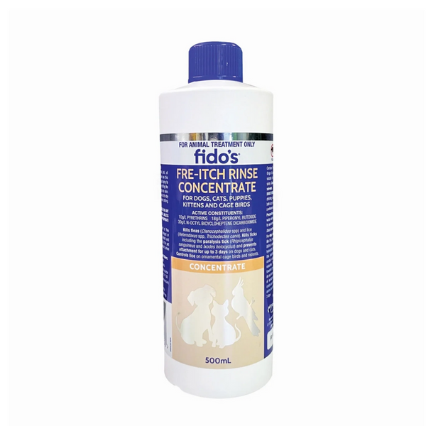 FIDO'S FRE-ITCH RINSE CONCENTRATE 500ML