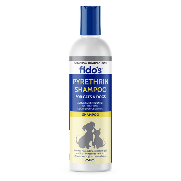 Fido’s Pyrethrin Shampoo 500ml | Effective Natural Dog Care – Pet Bites
