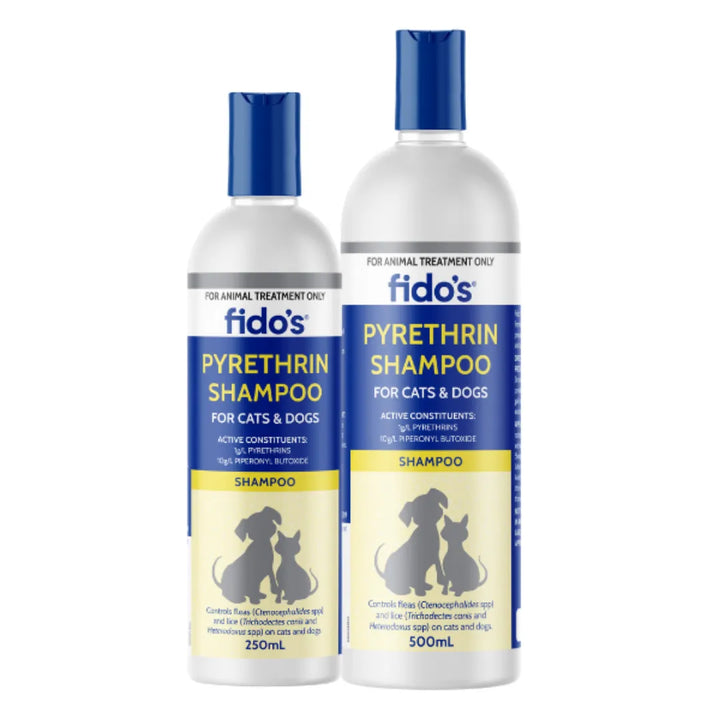 Fido's Pyrethrin Shampoo 500ml | Effective Natural Dog Care – Pet Bites