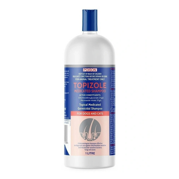 FIDO'S TOPIZOLE MEDICATED SHAMPOO 1L