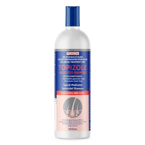 FIDO'S TOPIZOLE MEDICATED SHAMPOO 500ML
