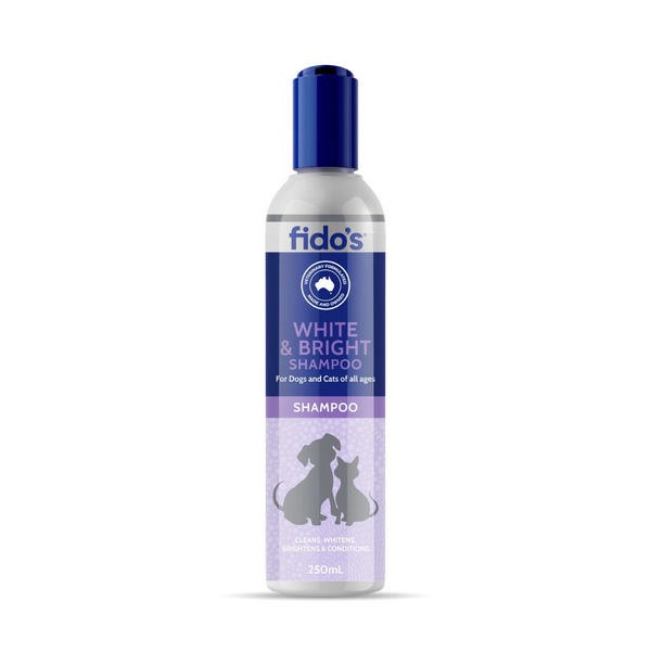 FIDO'S WHITE & BRIGHT SHAMPOO 250ML