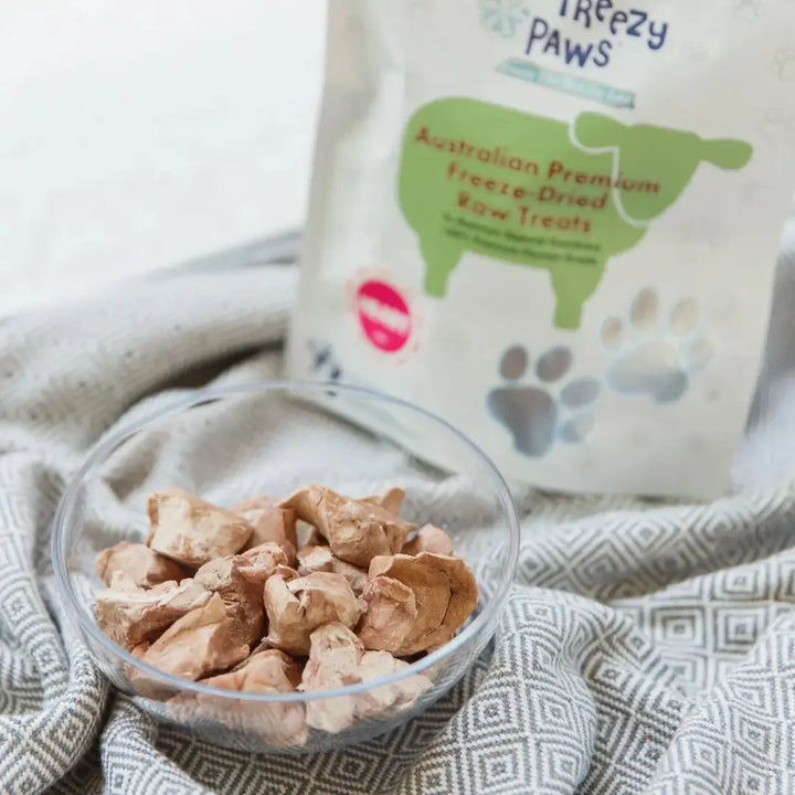 Freezy Paws Freeze Dried Lamb Heart Treats