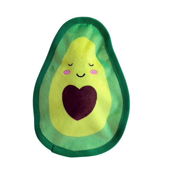 FRINGE STUDIO AVOCADO LOVE  PLUSH DOG TOY