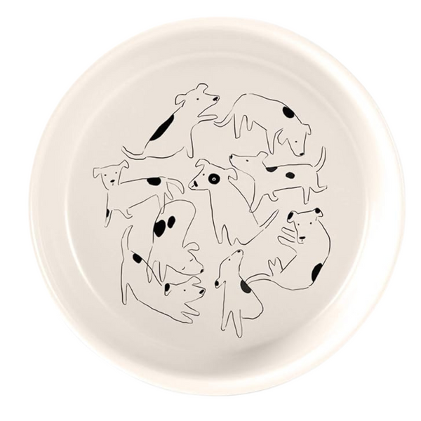 FRINGE STUDIO NOSEY DOG SPOT BOWL
