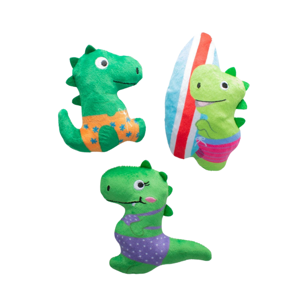 FRINGE STUDIO SWIMMING DINOSAURS 3PCE
