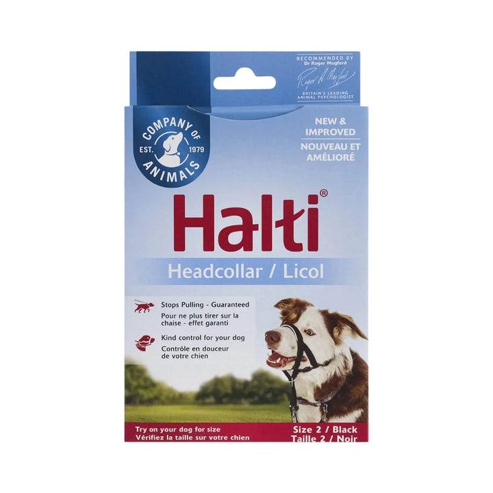 Halti Headcollar Black Size 2