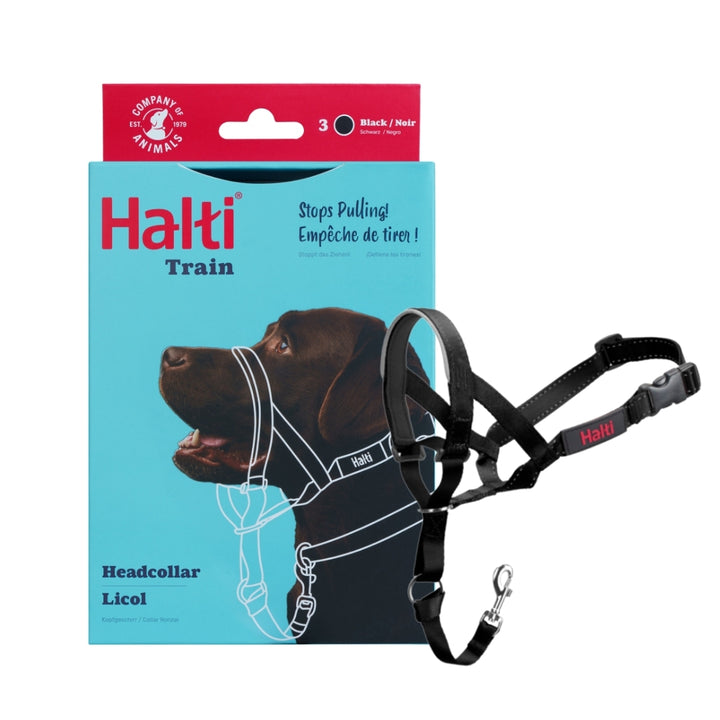 Halti Headcollar in Black Size 3