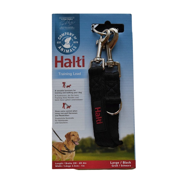 Halti Training Lead Black Large