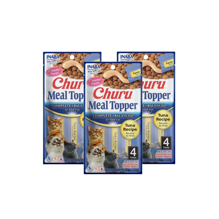 INABA CAT CHURU MEAL TOPPER TUNA 56G 