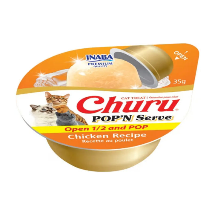 INABA CAT CHURU POP N SERVE CHICKEN 70G 