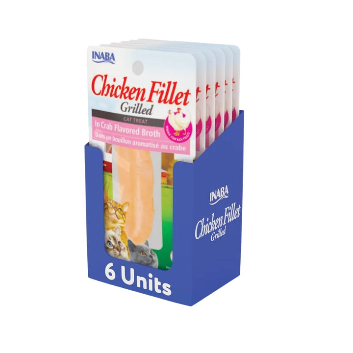 INABA CAT GRILLED CHKN FILLET IN CRAB BROTH