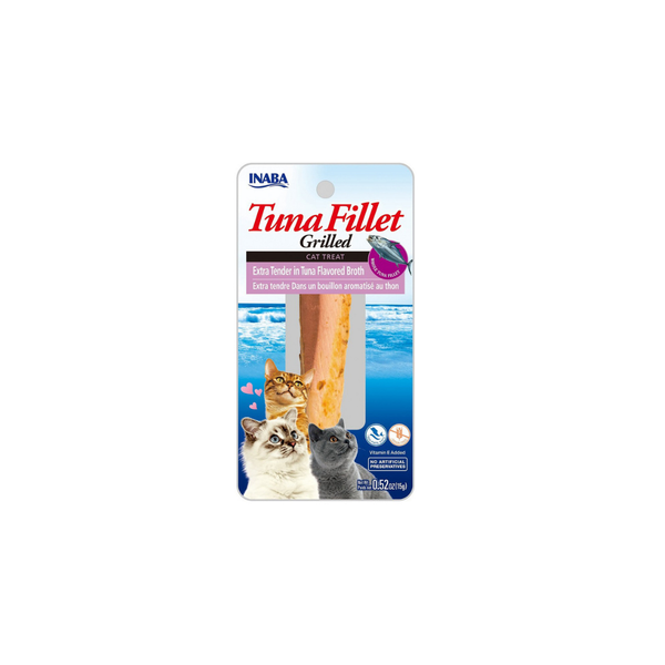 INABA CAT GRLD TUNA FLT EX TEN TUNA BROTH 15G 6PK (OM6)