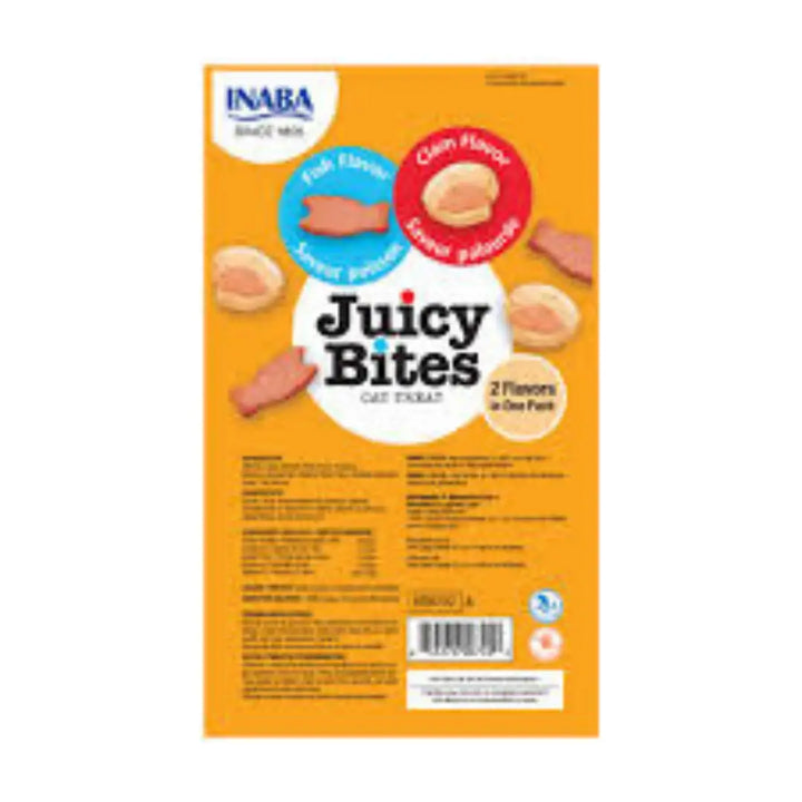 Inaba Cat Juicy Bites Fish & Clam 34g 6pk 