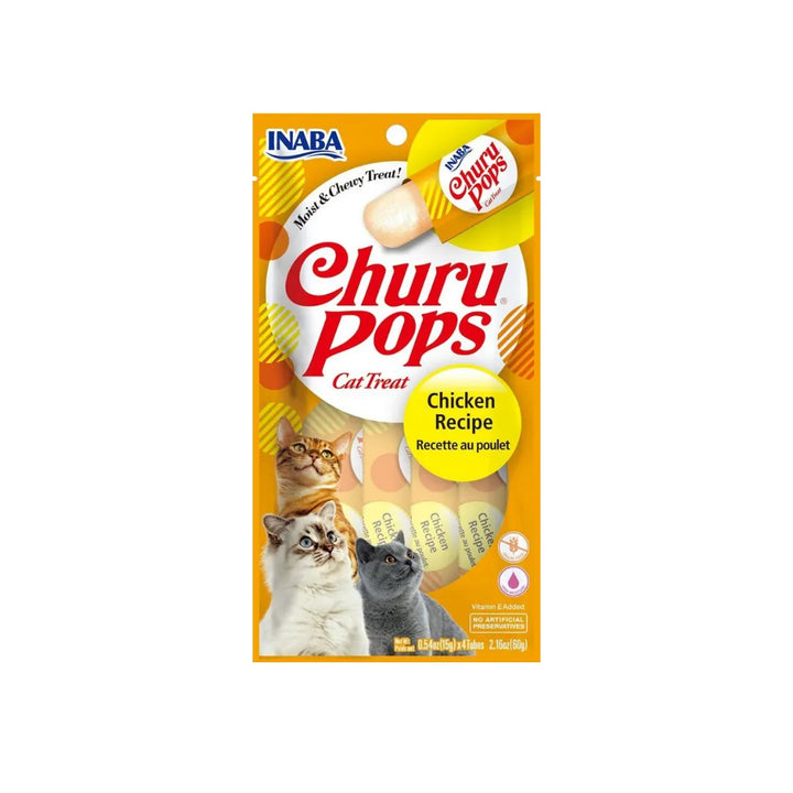 Inaba Cat Churu Pops Chicken 60g 6pk