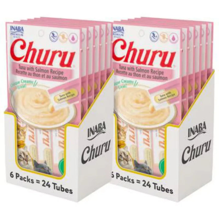 Inaba Cat Churu Puree Salmon Tuna 56g 