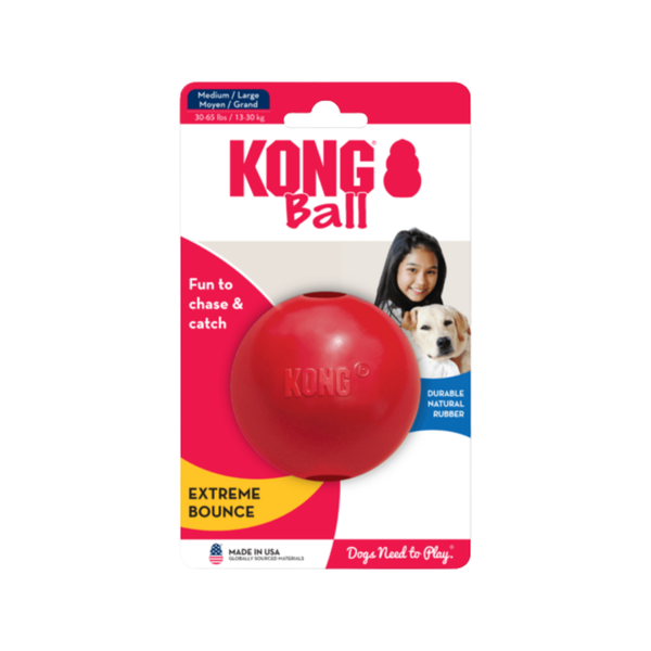 KONG BALL WITH HOLE LG